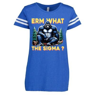 Erm What The Sigma Enza Ladies Jersey Football T-Shirt