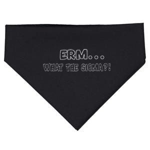 Erm What The Sigma USA-Made Doggie Bandana