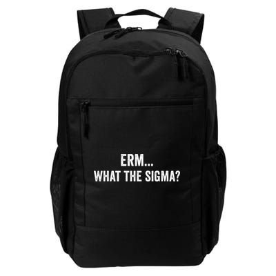 Erm What The Sigma Math Teacher Daily Commute Backpack