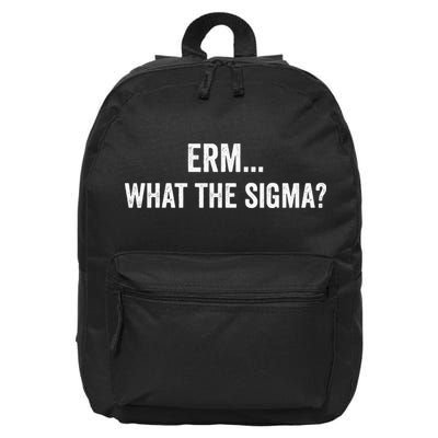 Erm What The Sigma Math Teacher 16 in Basic Backpack