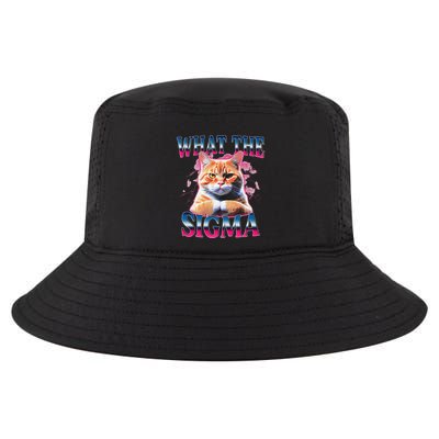 Erm What The Sigma Meme Cat Ironic Brainrot Cool Comfort Performance Bucket Hat