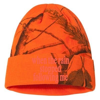 Eaj When The Rain Stopped Following Me Kati Licensed 12" Camo Beanie