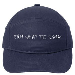 Erm What The Sigma 7-Panel Snapback Hat