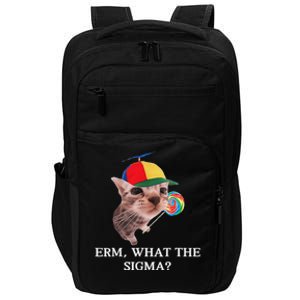 Erm What The Sigma Cat Candy Impact Tech Backpack