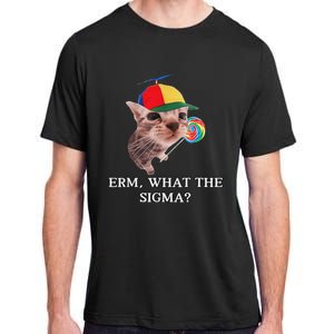 Erm What The Sigma Cat Candy Adult ChromaSoft Performance T-Shirt