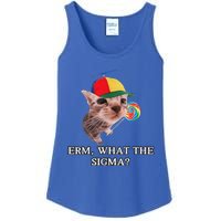 Erm What The Sigma Cat Candy Ladies Essential Tank