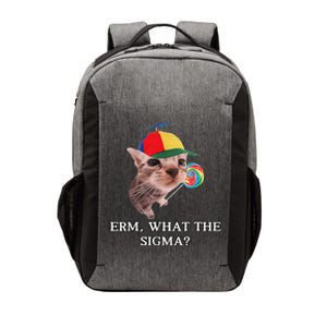 Erm What The Sigma Cat Candy Vector Backpack