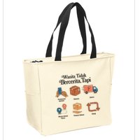 Eros Wanita Tidak Bercerita Tapi Zip Tote Bag