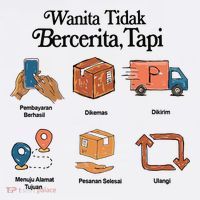 Eros Wanita Tidak Bercerita Tapi T-Shirt