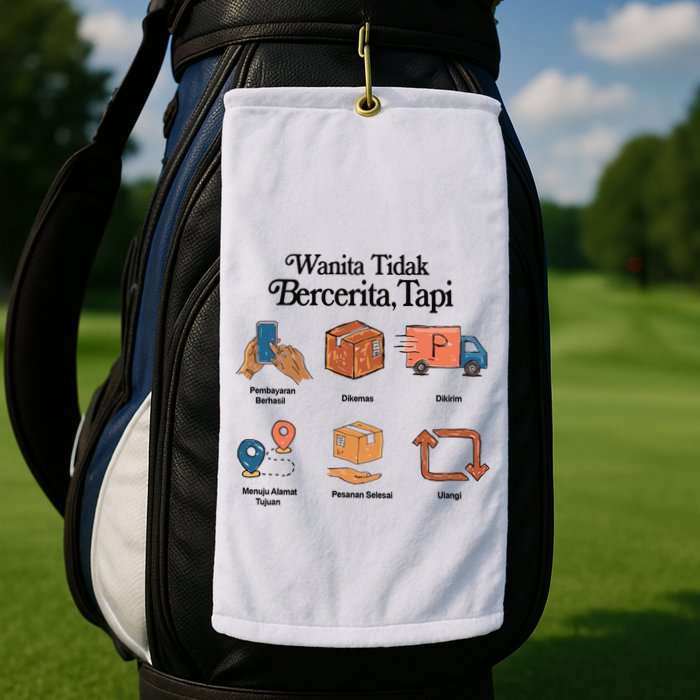 Eros Wanita Tidak Bercerita Tapi Golf Towel