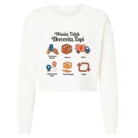 Eros Wanita Tidak Bercerita Tapi Cropped Pullover Crew