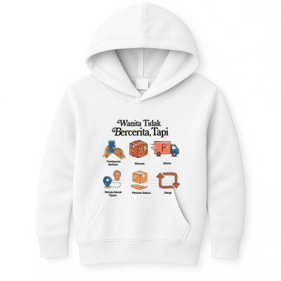 Eros Wanita Tidak Bercerita Tapi Kids Hoodie