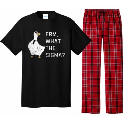 Erm What The Sigma Funny Meme Sigma Pajama Set