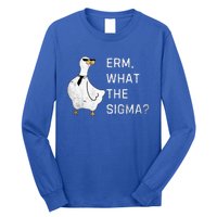 Erm What The Sigma Funny Meme Sigma Long Sleeve Shirt