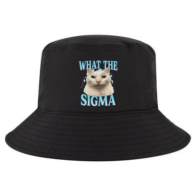 Erm What The Sigma Meme Cat Ironic Brainrot Cool Comfort Performance Bucket Hat