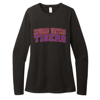 Edward Waters University Tigers Arch01 Womens CVC Long Sleeve Shirt