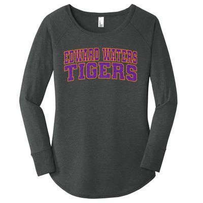 Edward Waters University Tigers Arch01 Women's Perfect Tri Tunic Long Sleeve Shirt