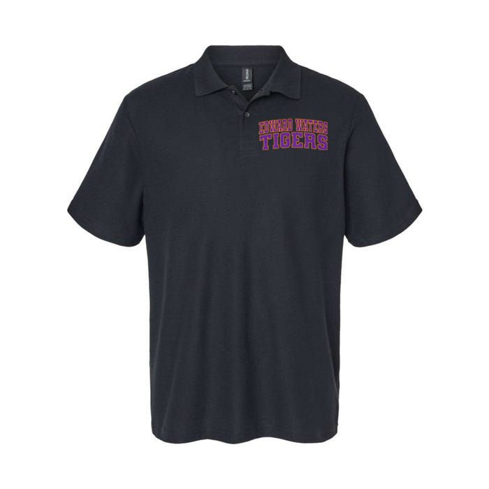 Edward Waters University Tigers Arch01 Softstyle Adult Sport Polo