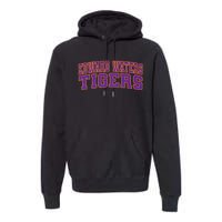 Edward Waters University Tigers Arch01 Premium Hoodie