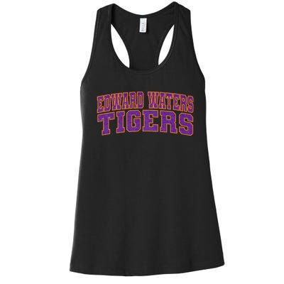 Edward Waters University Tigers Arch01 Women's Racerback Tank