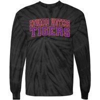 Edward Waters University Tigers Arch01 Tie-Dye Long Sleeve Shirt