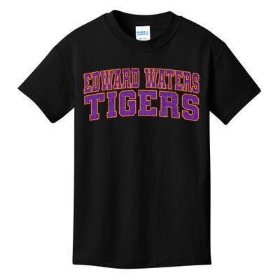 Edward Waters University Tigers Arch01 Kids T-Shirt