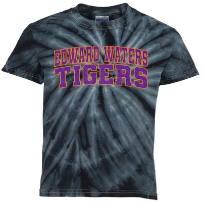 Edward Waters University Tigers Arch01 Kids Tie-Dye T-Shirt