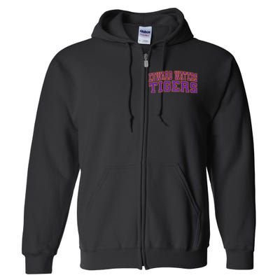 Edward Waters University Tigers Arch01 Full Zip Hoodie