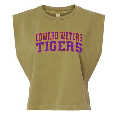 Edward Waters University Tigers Arch01 Garment-Dyed Women's Muscle Tee