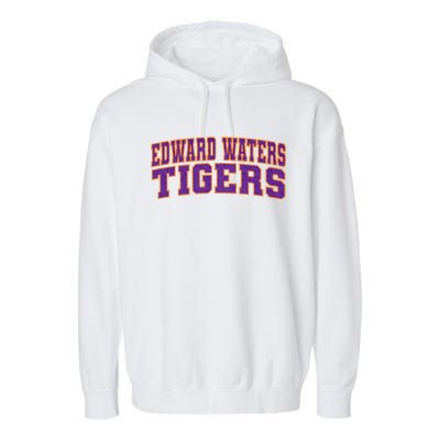 Edward Waters University Tigers Arch01 Garment-Dyed Fleece Hoodie