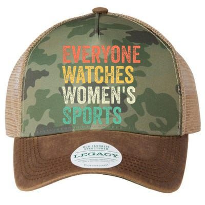 Everyone Watches Women Sports Legacy Tie Dye Trucker Hat