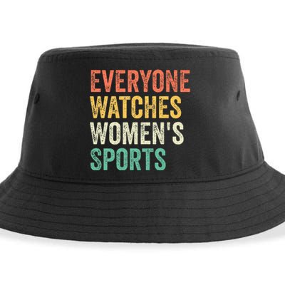 Everyone Watches Women Sports Sustainable Bucket Hat