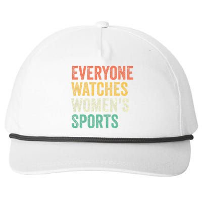 Everyone Watches Women Sports Snapback Five-Panel Rope Hat