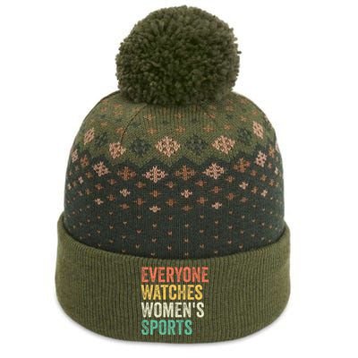 Everyone Watches Women Sports The Baniff Cuffed Pom Beanie