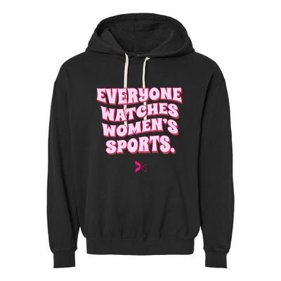 Everyone Watches Women Sports Garment-Dyed Fleece Hoodie