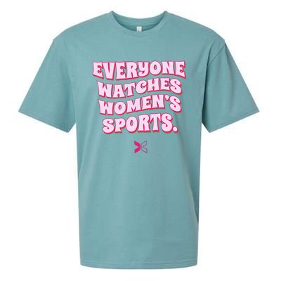 Everyone Watches Women Sports Sueded Cloud Jersey T-Shirt