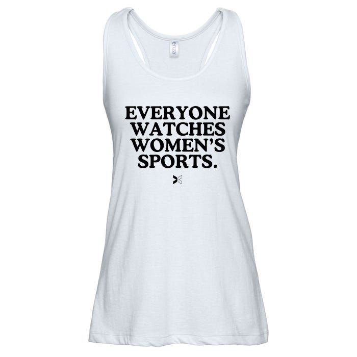 Everyone Watches Women’S Sports Ladies Essential Flowy Tank