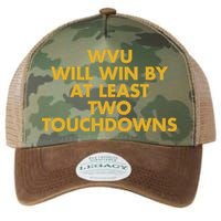 Eerrational Wvu Will Win By At Least Two Touchdowns Legacy Tie Dye Trucker Hat