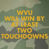 Eerrational Wvu Will Win By At Least Two Touchdowns Legacy Tie Dye Trucker Hat