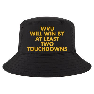 Eerrational Wvu Will Win By At Least Two Touchdowns Cool Comfort Performance Bucket Hat