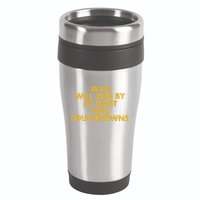 Eerrational Wvu Will Win By At Least Two Touchdowns 16oz Travel Tumbler