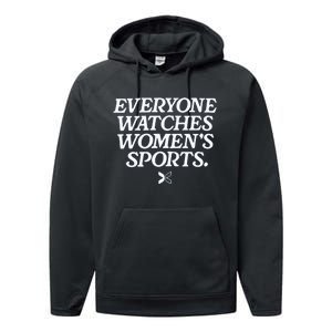 Everyone Watches Women’S Sports Performance Fleece Hoodie