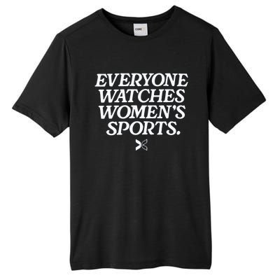 Everyone Watches Women’S Sports Tall Fusion ChromaSoft Performance T-Shirt