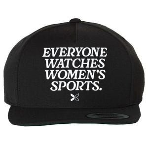 Everyone Watches Women’S Sports Wool Snapback Cap