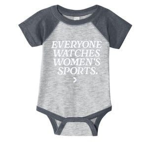 Everyone Watches Women’S Sports Infant Baby Jersey Bodysuit