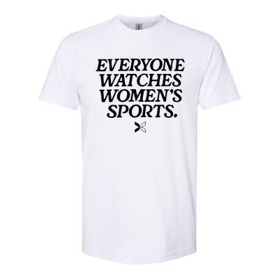 Everyone Watches Women’S Sports Softstyle® CVC T-Shirt