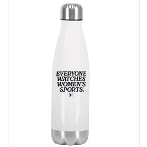 Everyone Watches Women’S Sports Stainless Steel Insulated Water Bottle