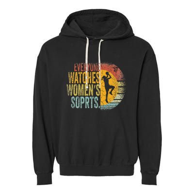 Everyone Watches Wo Sports Garment-Dyed Fleece Hoodie