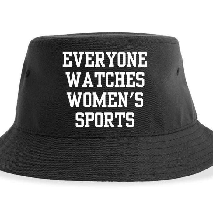 Everyone Watches Women’S Sports Sustainable Bucket Hat