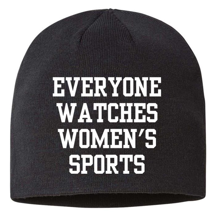 Everyone Watches Women’S Sports Sustainable Beanie